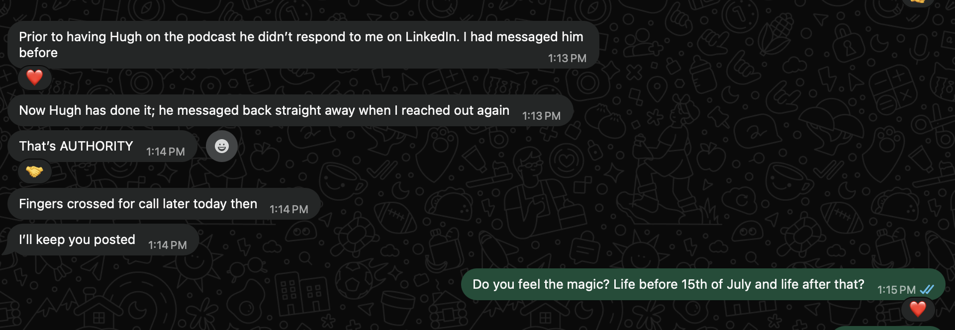 From no reply to a prompt response